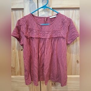 Women's Maroon Top